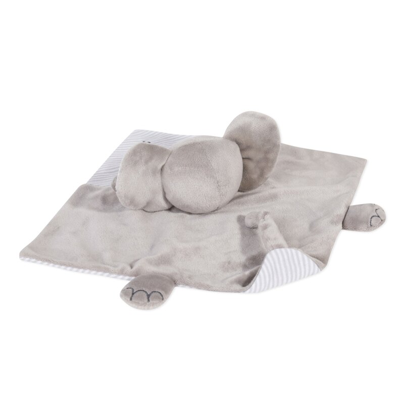 Doudou Eléphant fausse fourrure et jersey mixte Absorba Aucune nuance