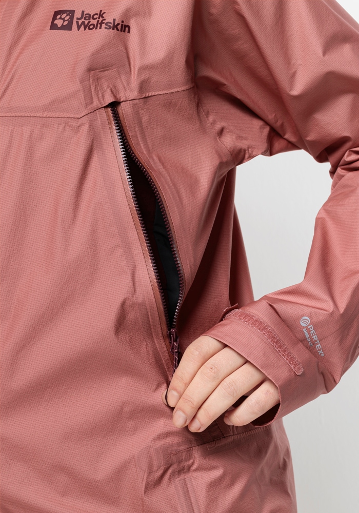 Jack Wolfskin Skijacke »ALPSPITZE AIR 3L JKT W« mit Kapuze