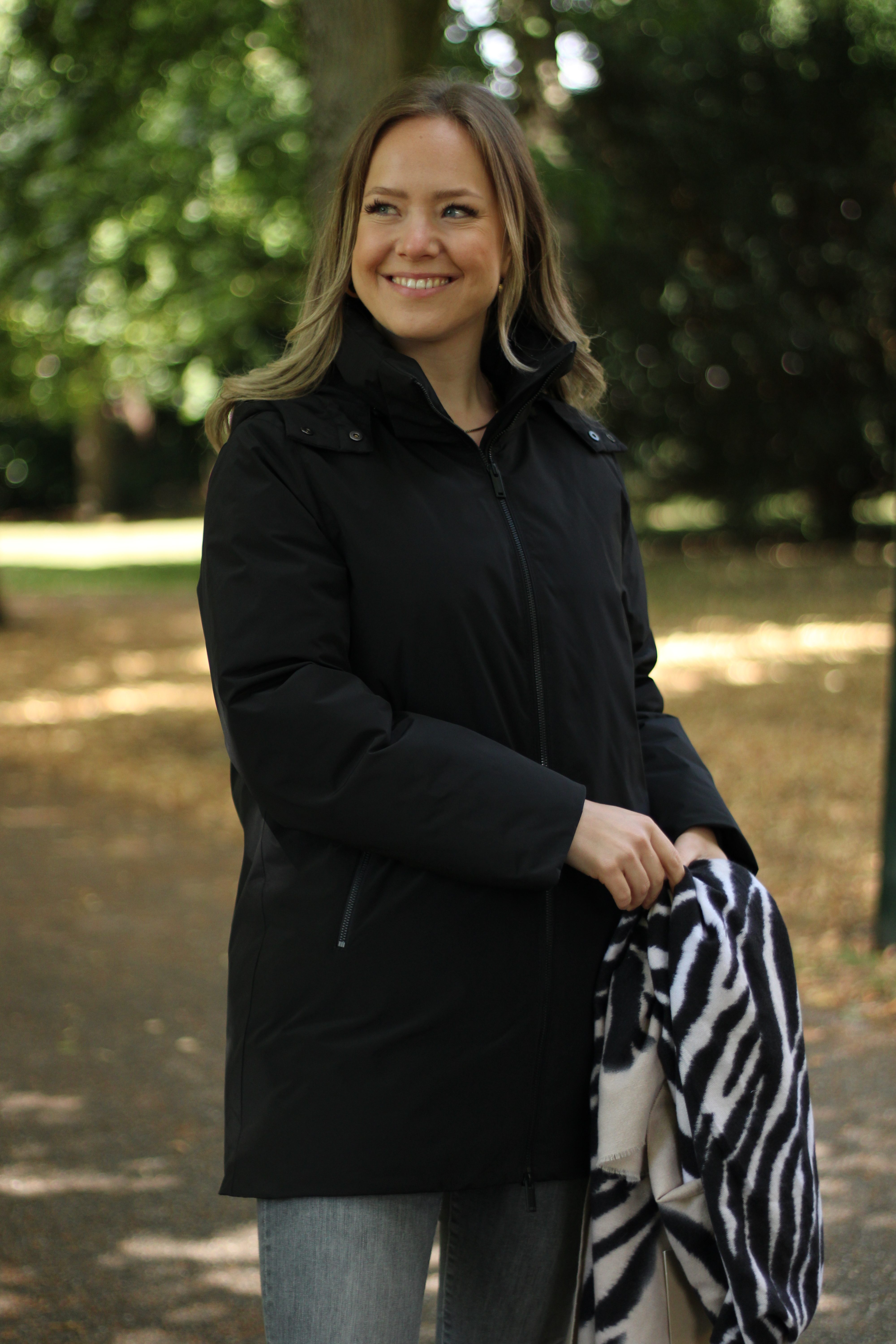 Rino & Pelle - Belinda Padded Jacket With Detachable Hood - Black