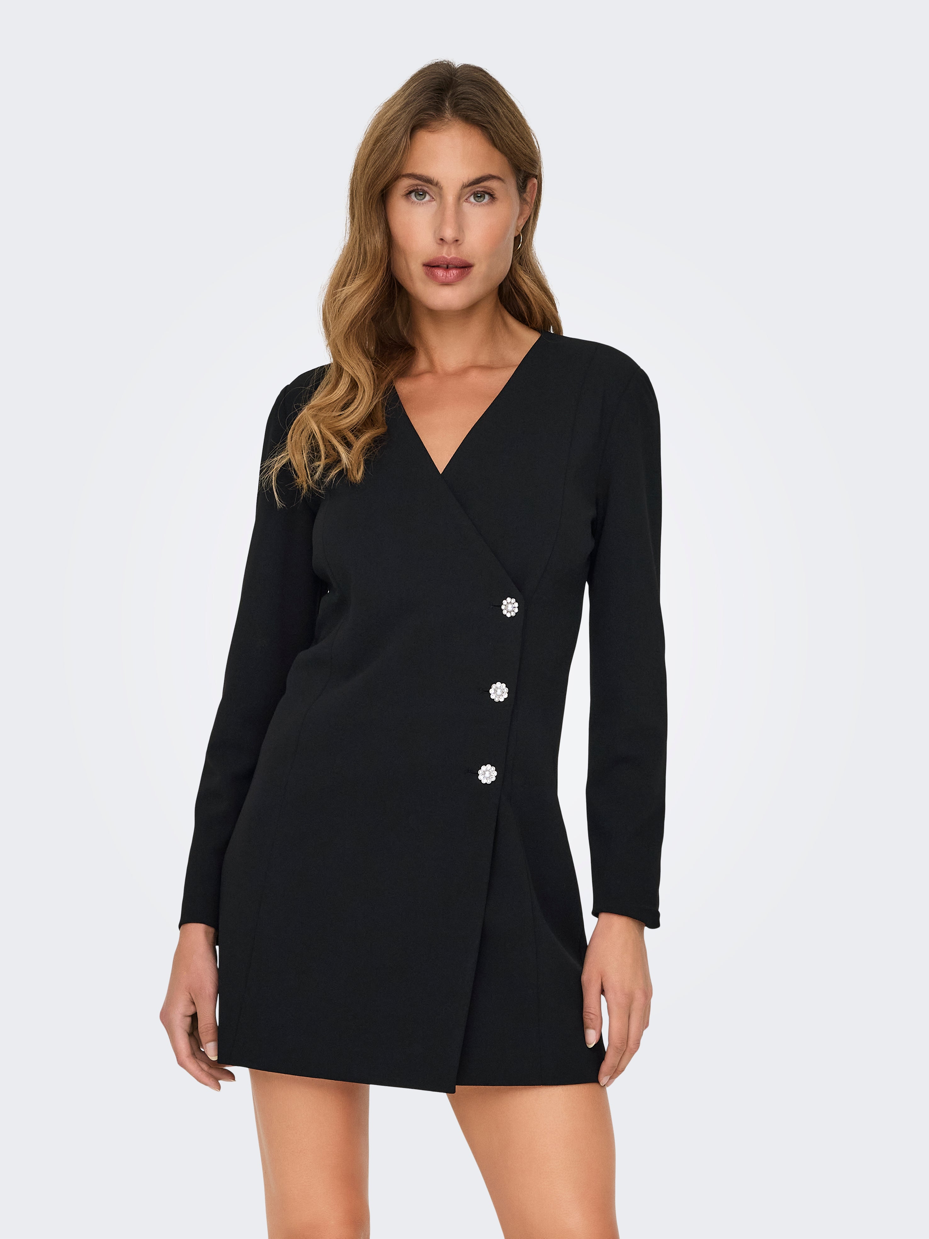 ONLRENA Kurzes Kleid Black
