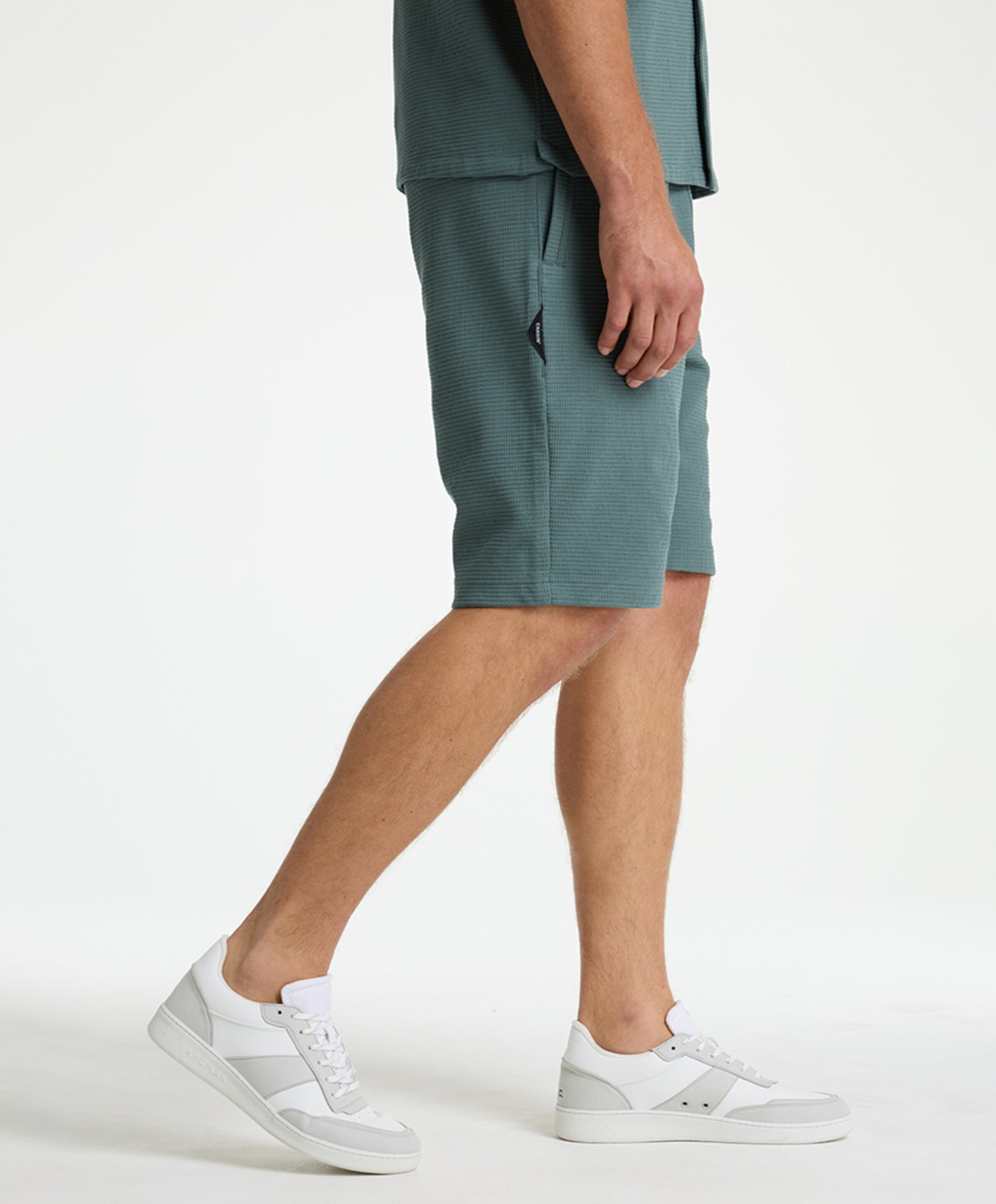 Chasin' STONE.S STRUCTURE heren korte broek groen