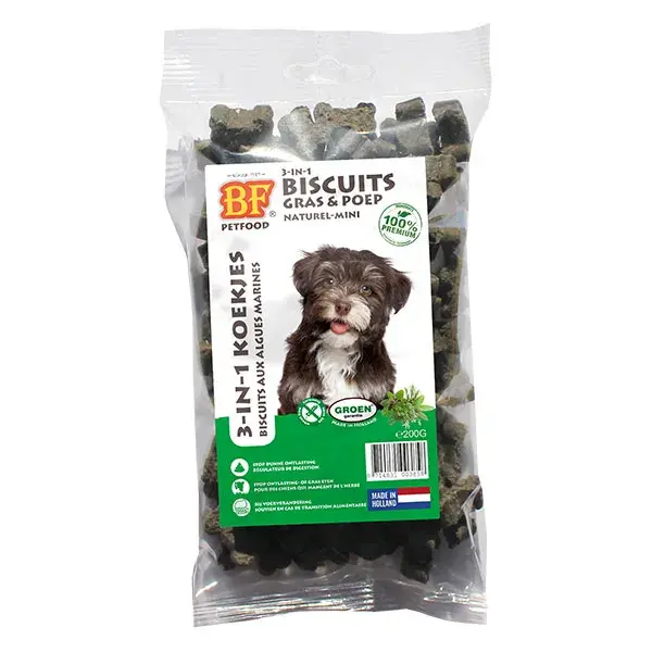 Biscoitos de Algas Marinhas BF Petfood para Cães 200g