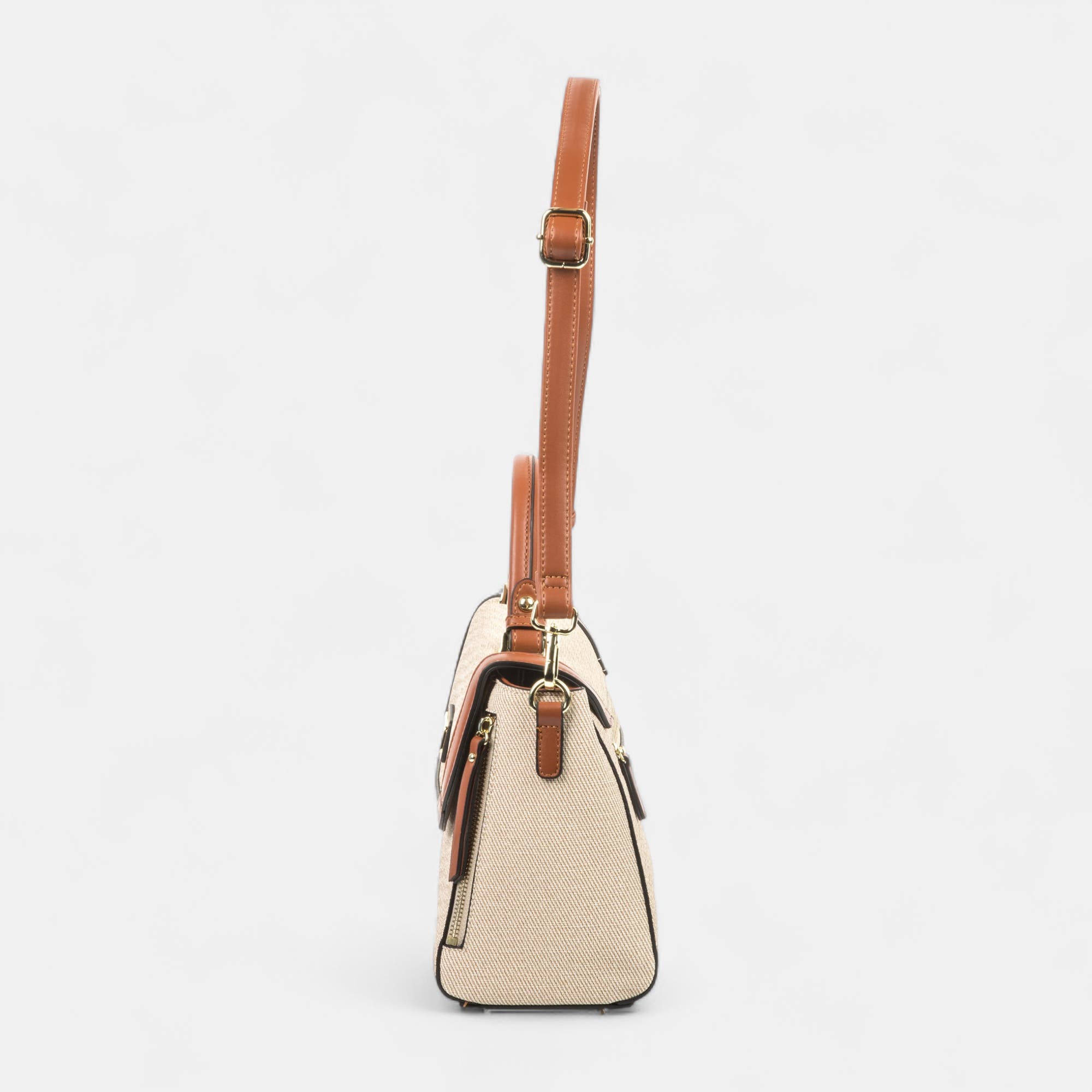 Sac à main beige