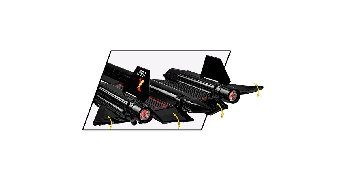 COBIArmed Forces - Lockheed SR-71 Blackbird Constructiespeelgoed  (COBI-5891)