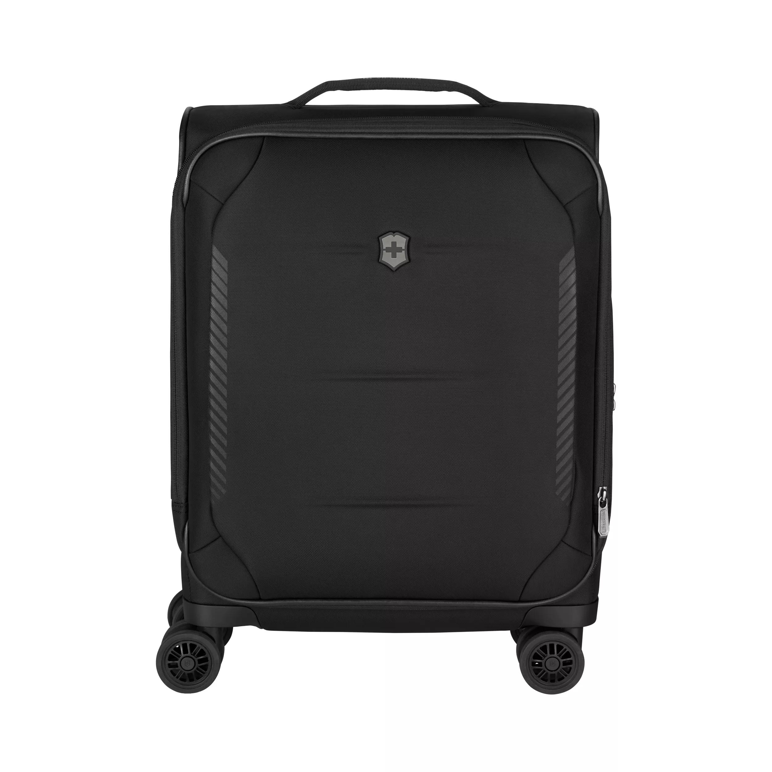 Crosslight Global Softside Carry-On-schwarz