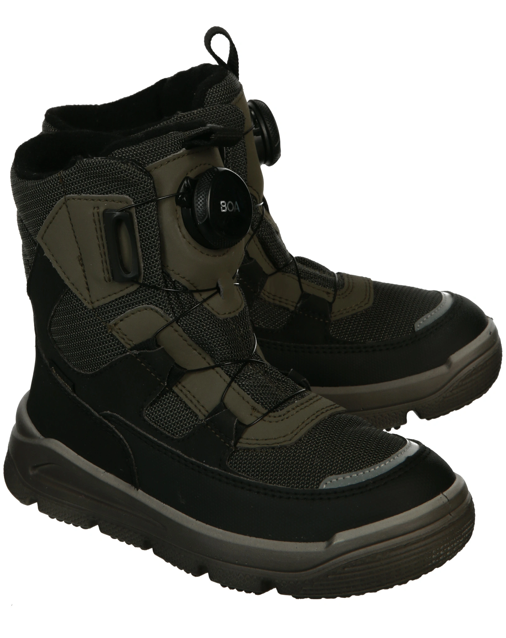 Winter-Boots MARS in schwarz/grün