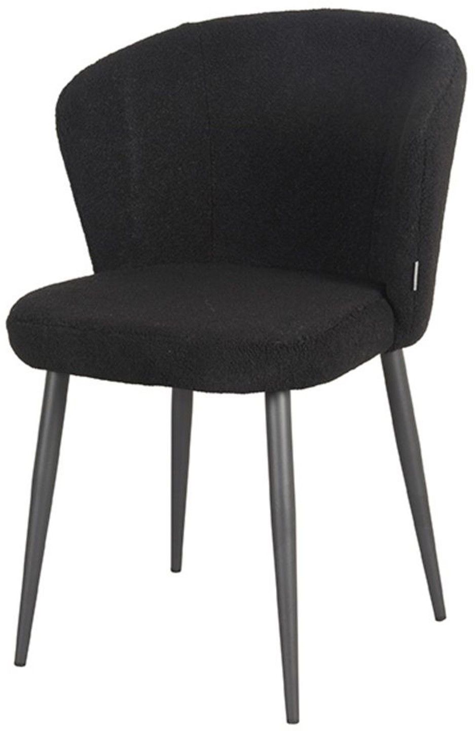 Eetkamerstoel Zwart IH-50.178 Whirl B58 x D85 x H85 cm