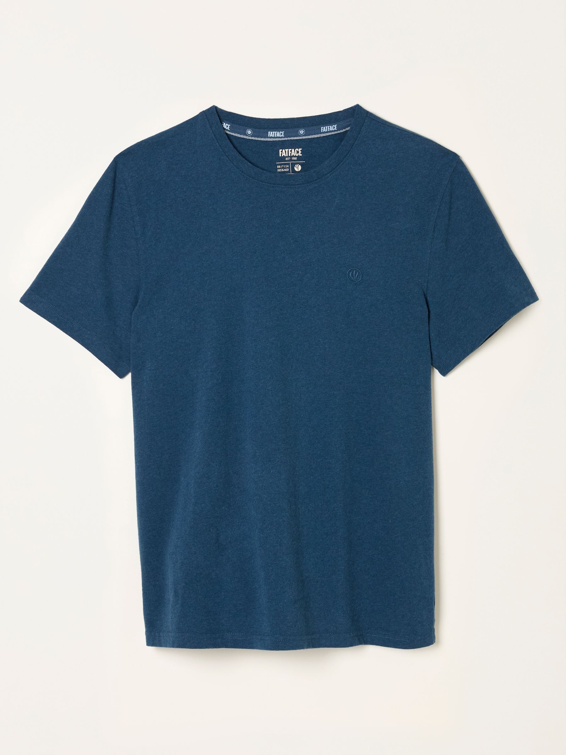 Donkerblauwgroen - FatFace T-shirt met korte mouwen