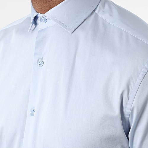 Chemise Manches Longues Y3642 Bleu Ciel