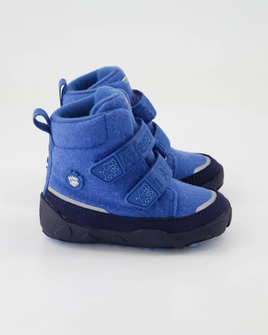 Affenzahn Wolle Comfy Stiefel in Blau