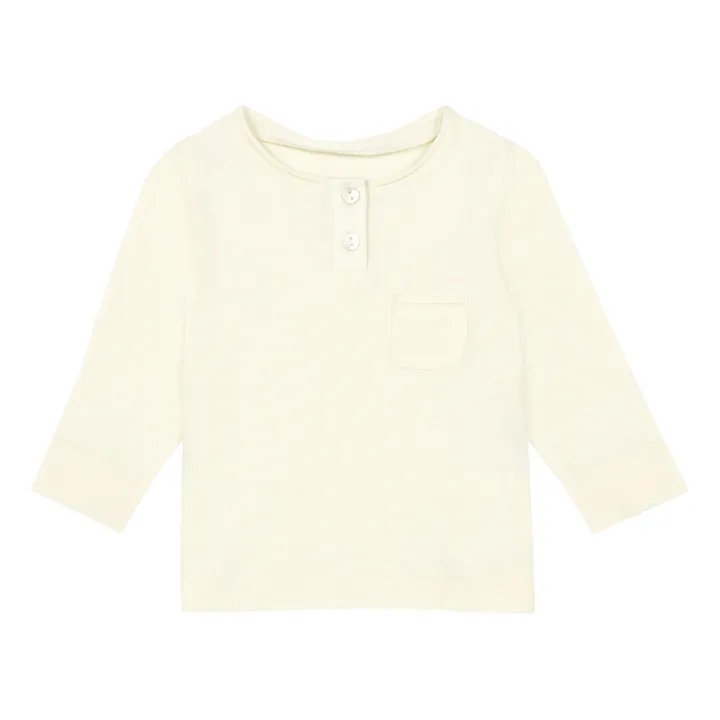 Minimalisma T-Shirt Lund Coton Bio | Blanc cassé