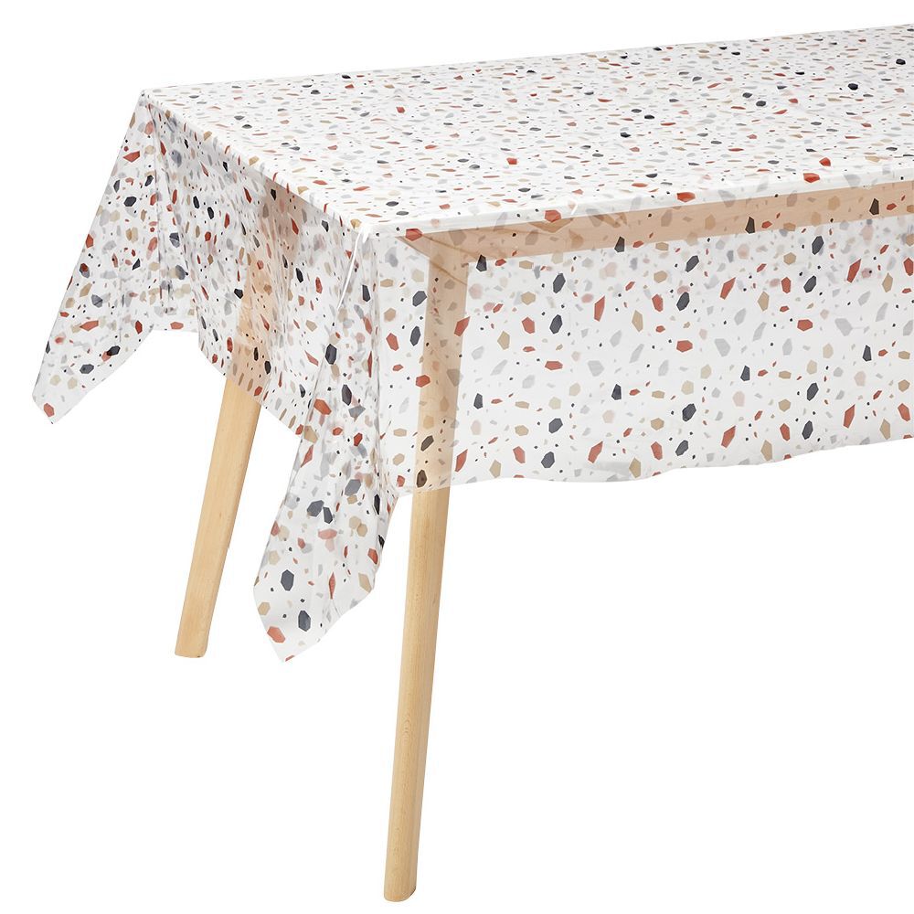 Nappe rectangulaire cristal imprimée 140x240 cm