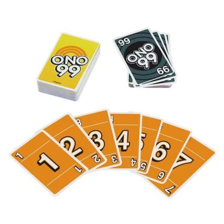 Mattel Games O'NO 99 Kartenspiel, Familienspiel