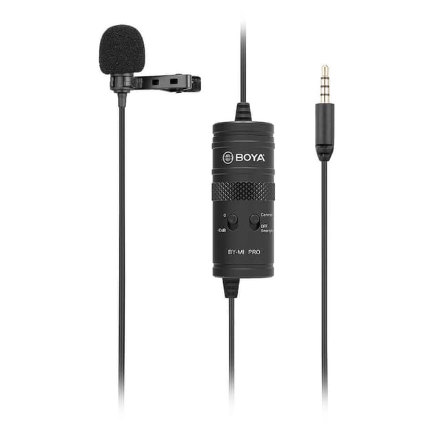 BOYA Mikrofon Lavalier BY-M1 Pro 3.5mm 6m.