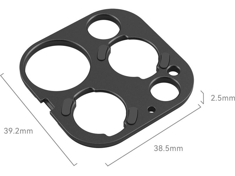 Smallrig Festplatte für T-Series-Objektive für iPhone 15 Pr Hintere Montageplatte für das Objektiv