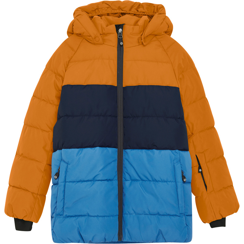 Color Kids Kinder Colorblock Ski Jacke