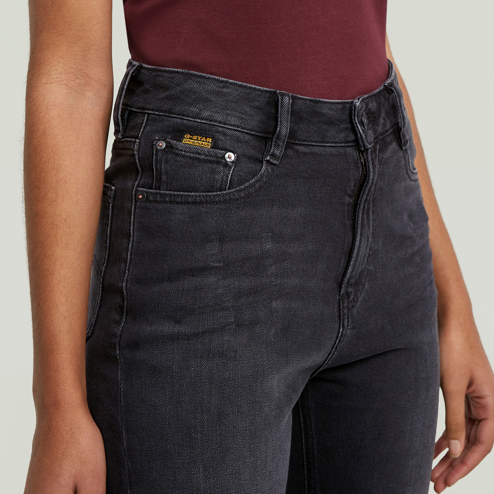 G-STAR Straight-Jeans »Iggie Wmn«, Mid Rise
