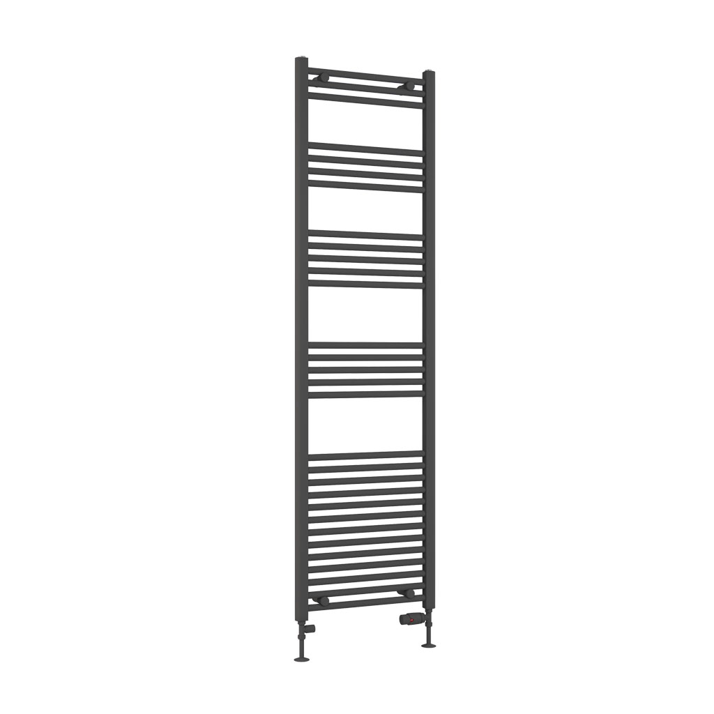 Eastbrook Wendover handdoekradiator 50x180cm 781W antraciet