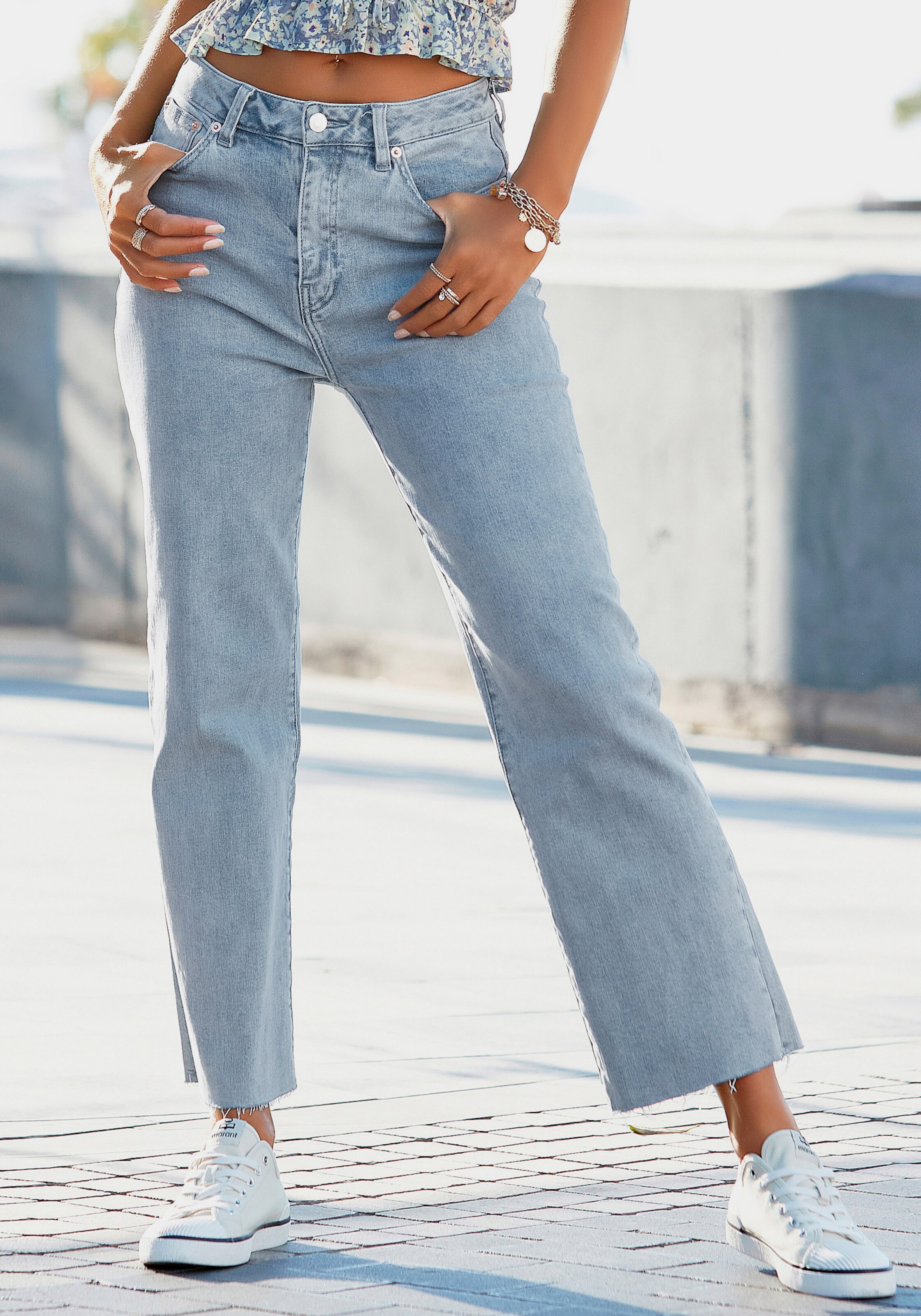 Weite Jeans