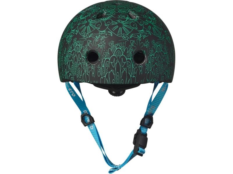 Micro Mobility Helm Mandala Blau, M Scooter und Fahrradhelm für Kinder