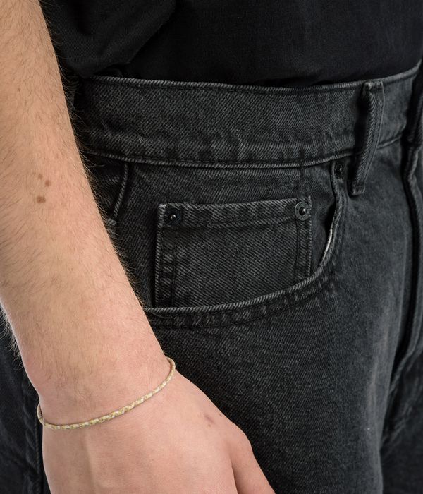 Vans Check 5 Baggy Shorts (washed black)