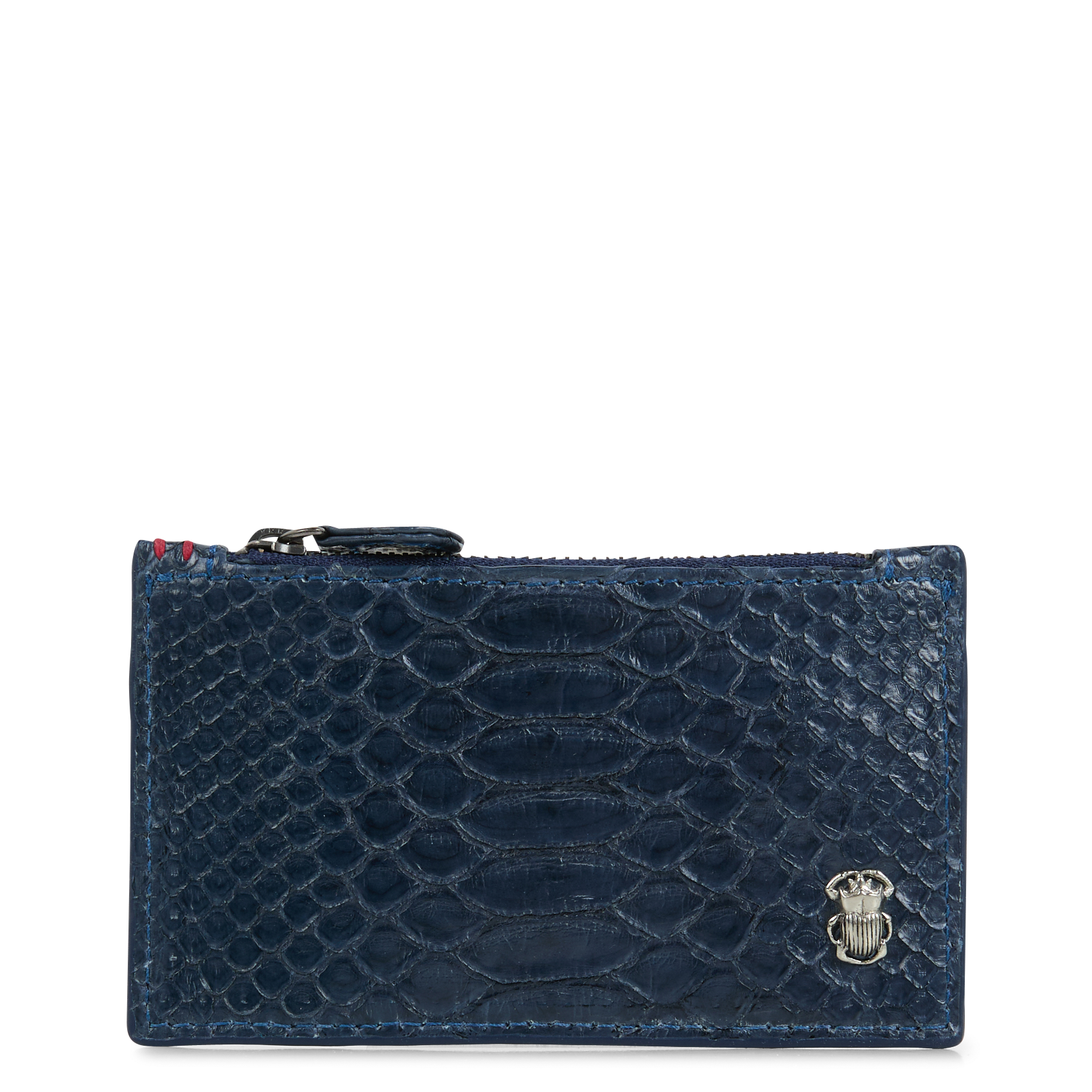 HELENA - Porte-cartes en cuir | Bleu
