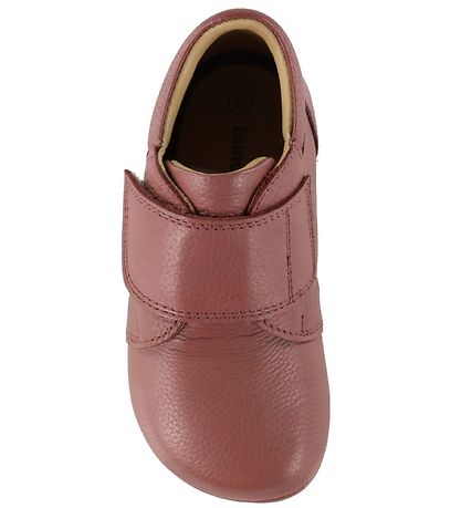 Bundgaard Leder-Krabbelschuhe - Tannu - Dark Rose