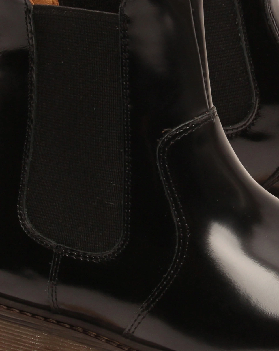 Chelseaboots NEEL in black polido