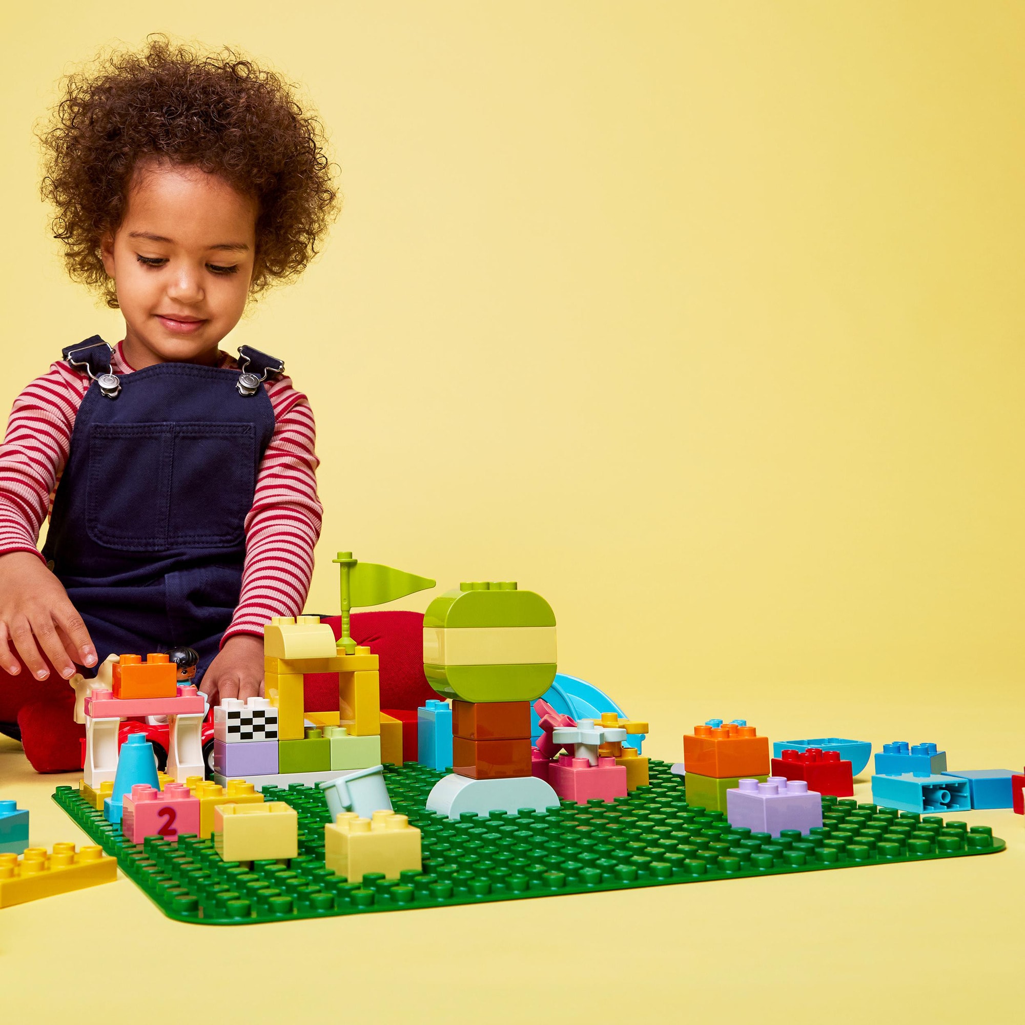 LEGO Konstruktionsspielzeug DUPLO Bauplatte in Grün