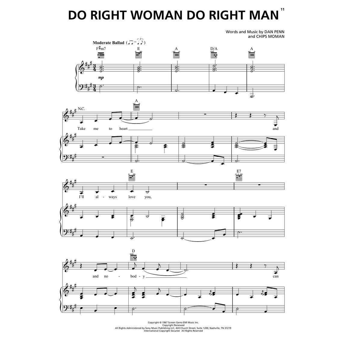 Hal Leonard Respect voor piano, zang en gitaar