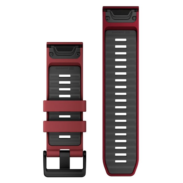 Garmin Unisex Diverse QuickFit® 26 Strap (Silicone) Rød