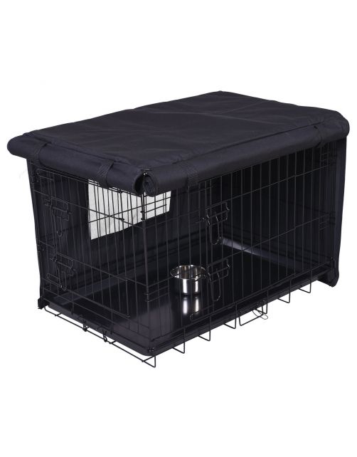 Adori Bench Hoes Zwart - Hondenbench