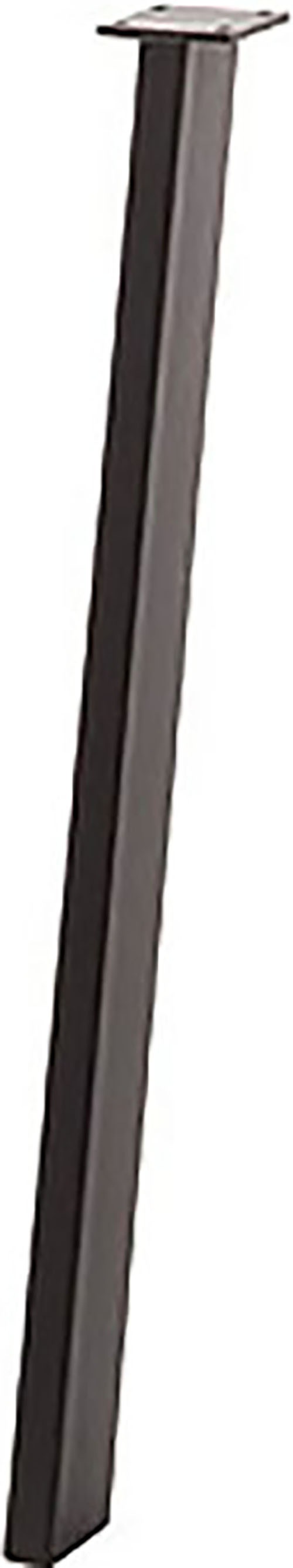 MCA living Tischbein »Zeballos Vierfuss Gestell« Set, 4 Stk. tlg. schwarz pulverbeschichtet