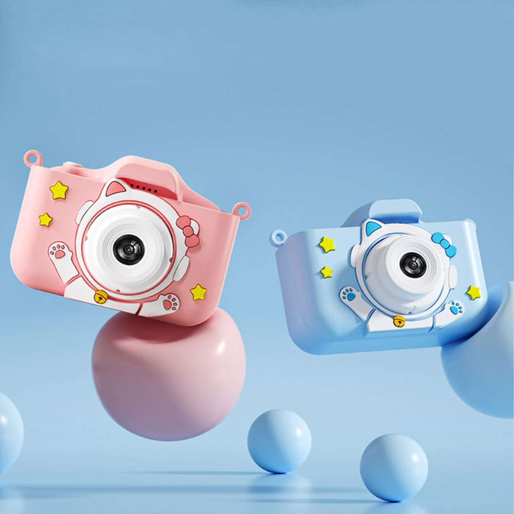 (48MP) Kinder Kamera Fotoapparat Digitalkamera mit Front und Rückkamera / 2.0