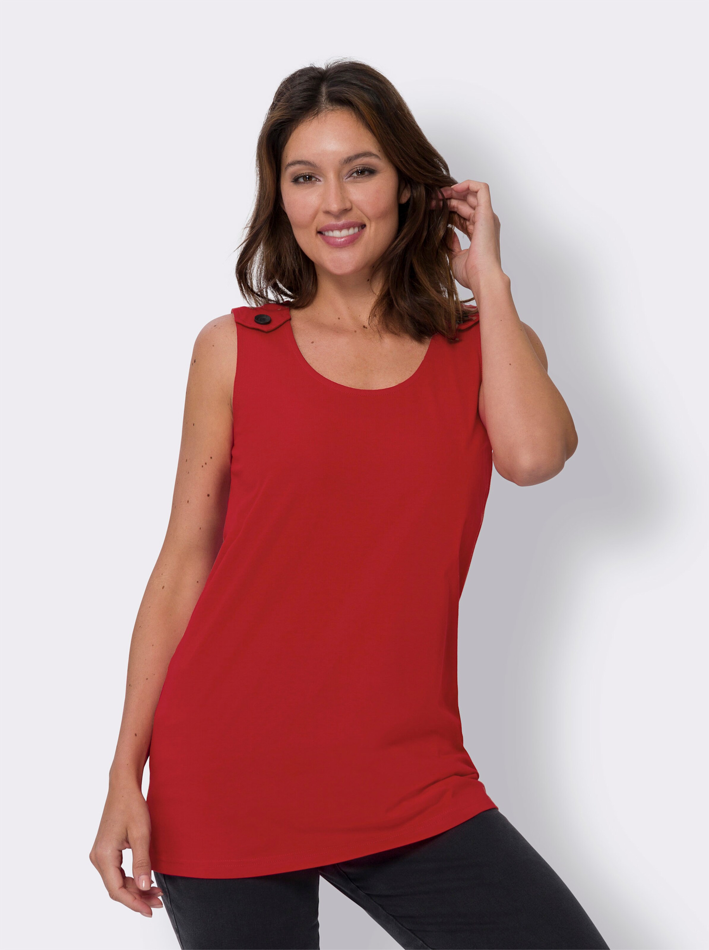 Shirttop in Longform