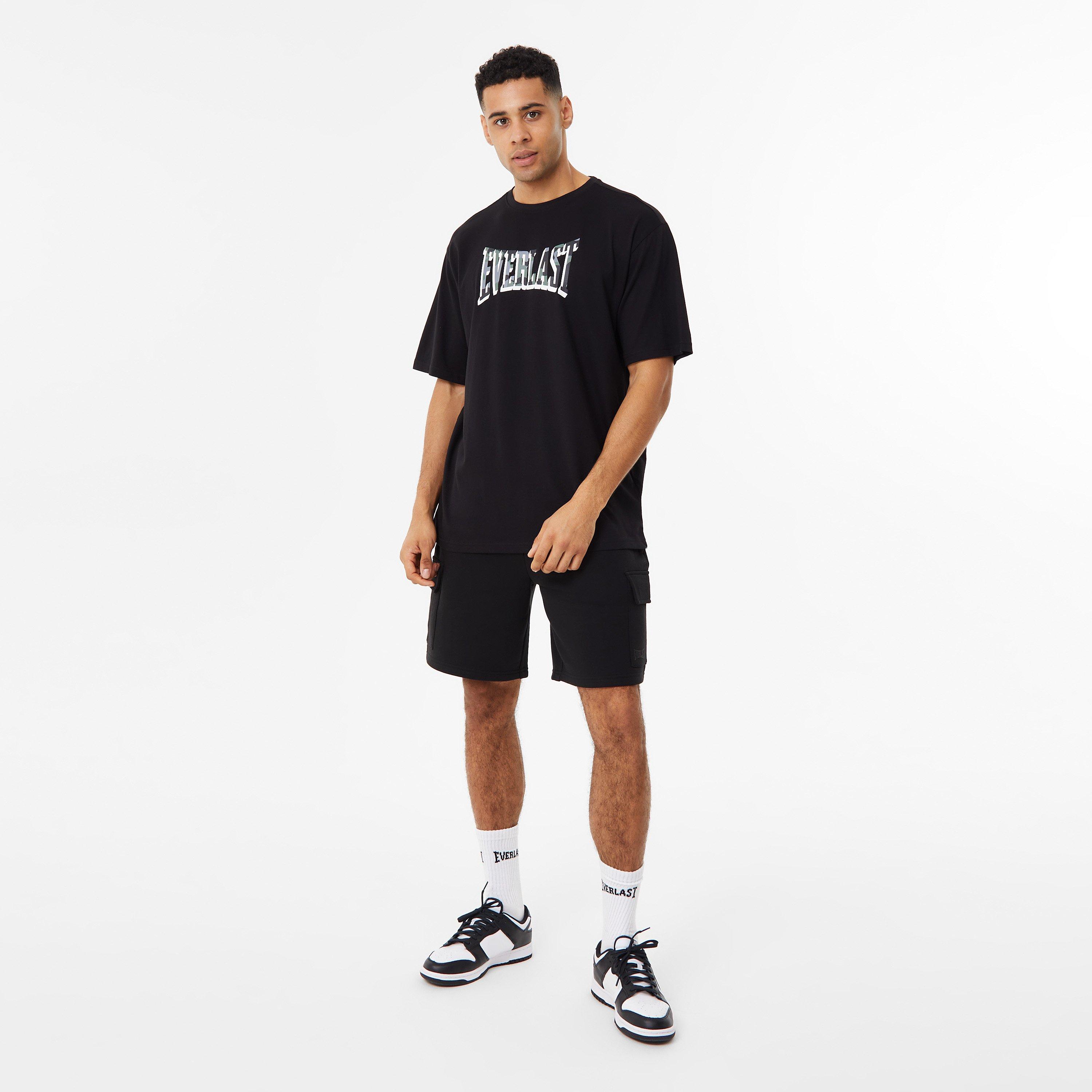 Everlast Camo Logo T Shirt Mens