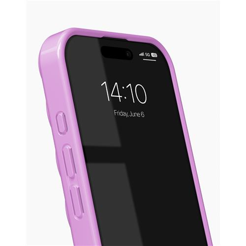 iPhone 16 Pro Max MagSafe Hardcase Hülle Frame Case Recycled (IDFRCMS-I2467P-51) - Transparent / Pink