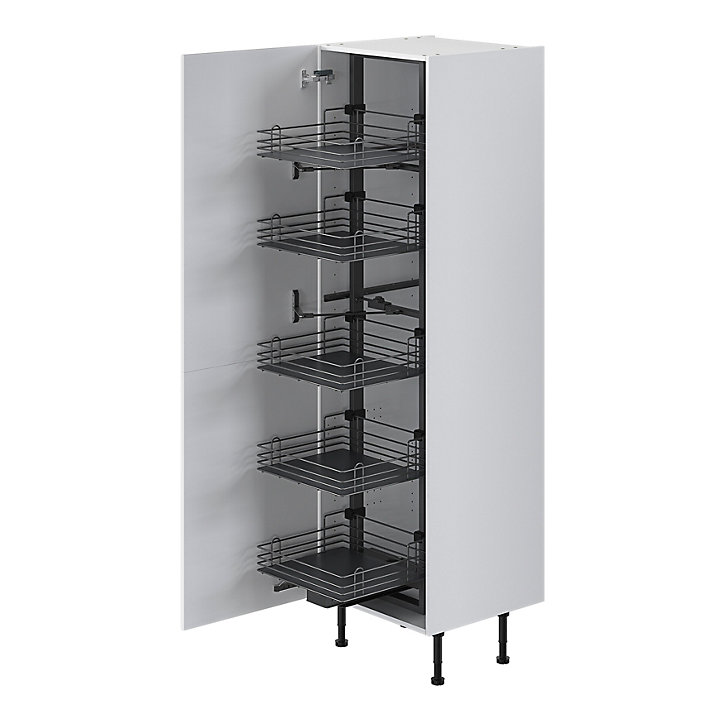 Colonne coulissante 5 niveaux GoodHome Enden Pèbre 60 cm