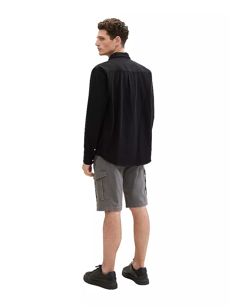 TOM TAILOR Cargoshorts grau