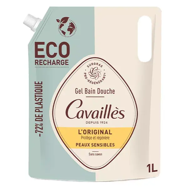Rogé Cavaillès Gel de banho extra rico The Original Eco-Refill 1L