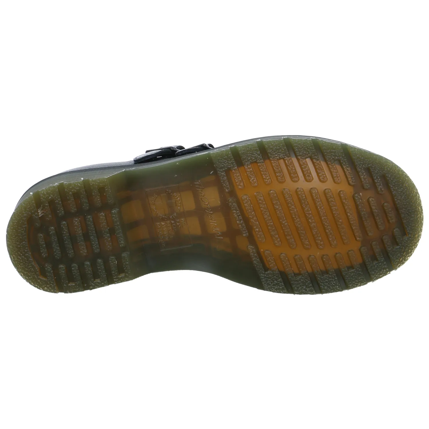 DR. MARTENS Slipper Schwarz Leder