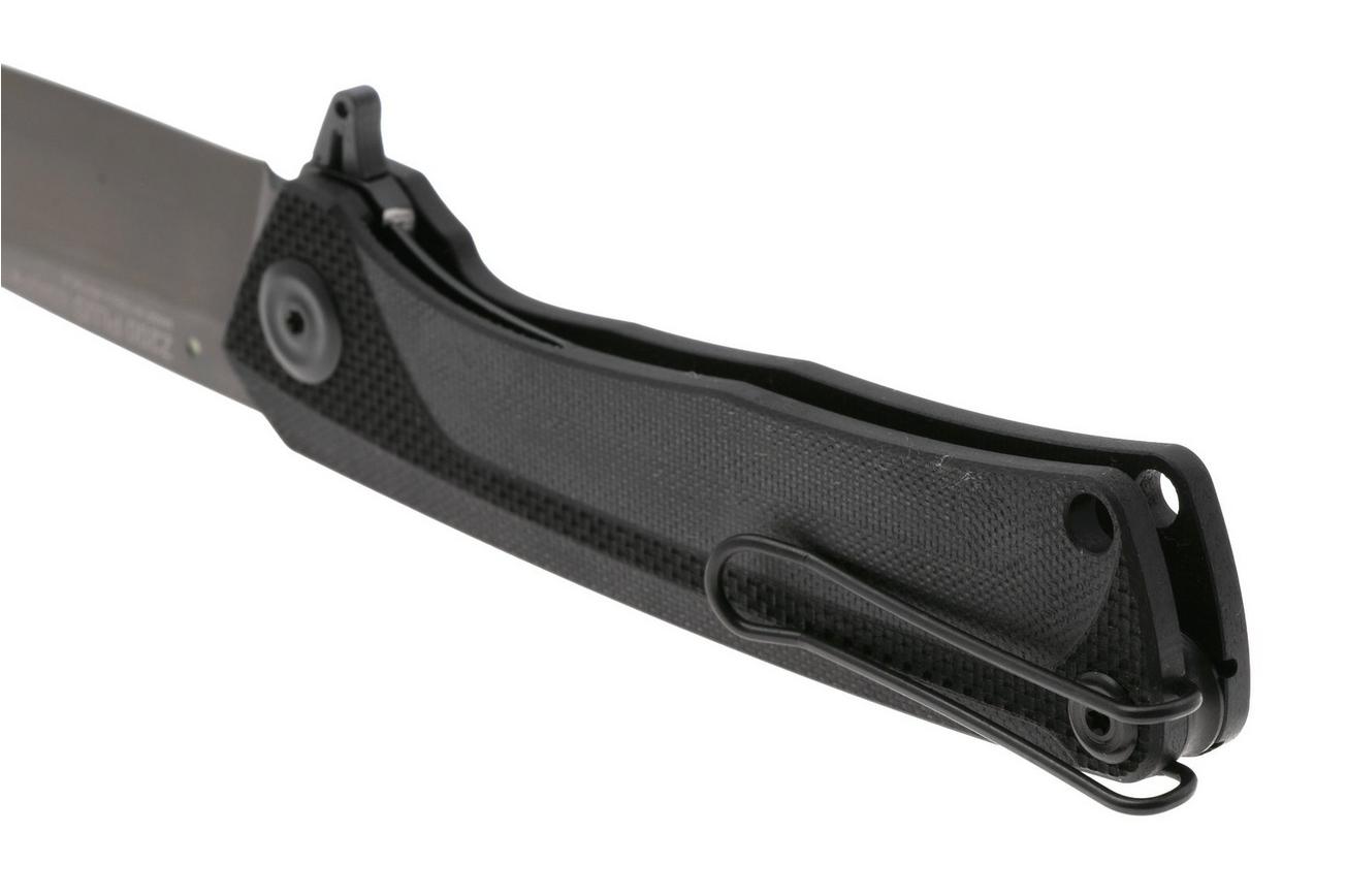ANV Z200 PLUS-002, DLC Sleipner, Black G10 zakmes