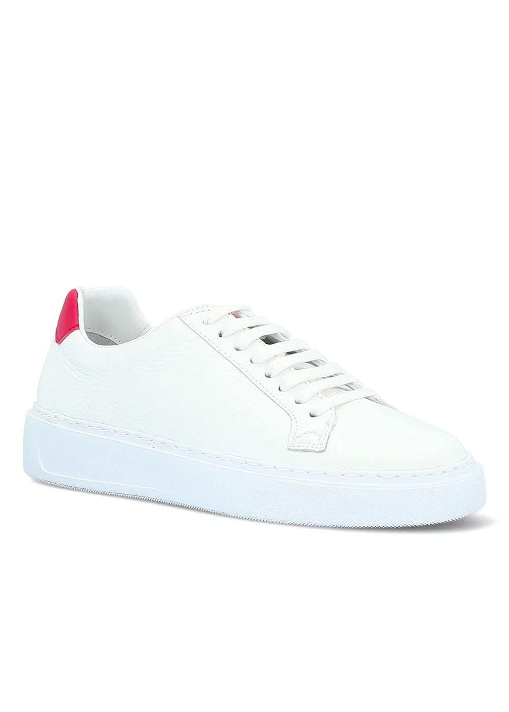 BASKET TABATHA CUIR BLANC