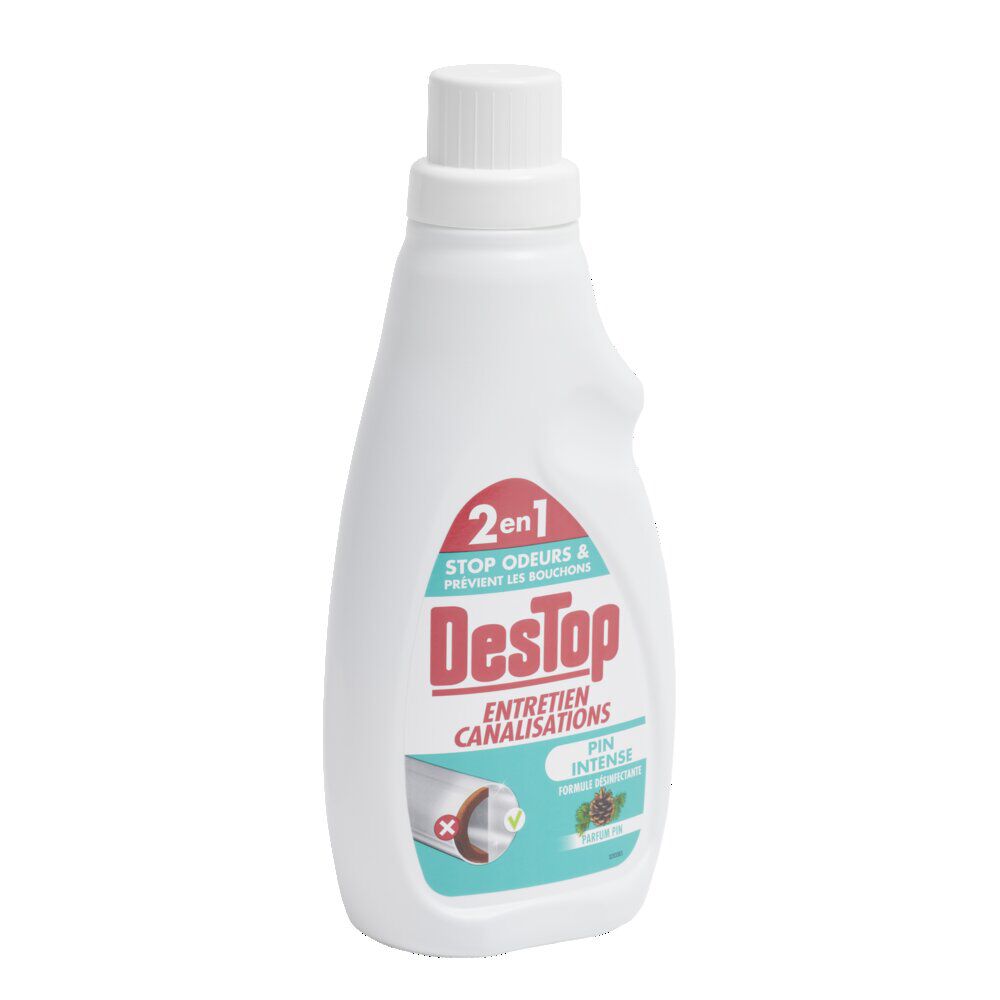 Gel entretien canalisation Destop parfum pin 750ml