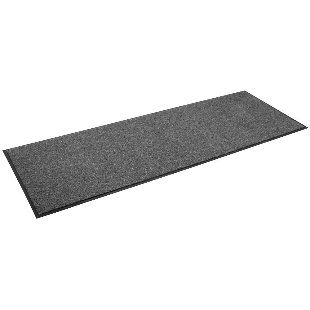 Tapis anti poussière antidérapant 160x60 cm gris