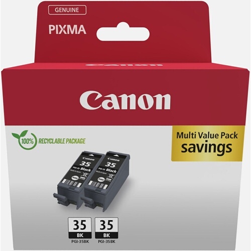 Cartouche d'encre Canon Pack de 2 cartouches PGI35 NOIR