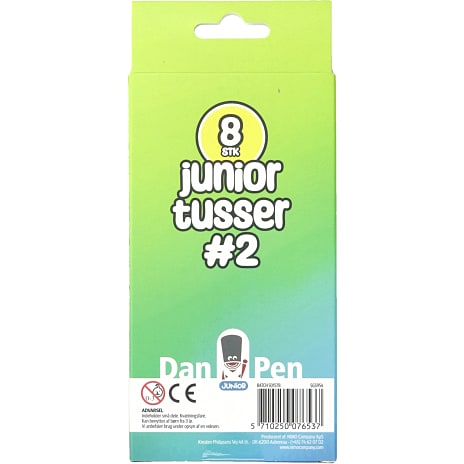 Danpen junior tusser 8-pak