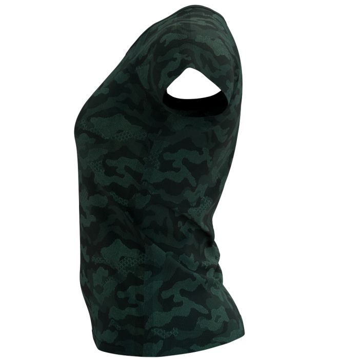 Compressport Dame T-shirts Training SS T-shirt Grøn