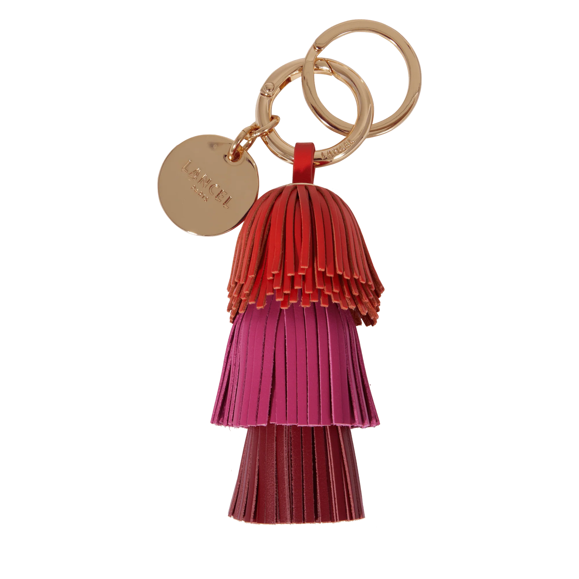 Porte-clés Pompon d'Asie Jardin d'Asie-Multico Cerise