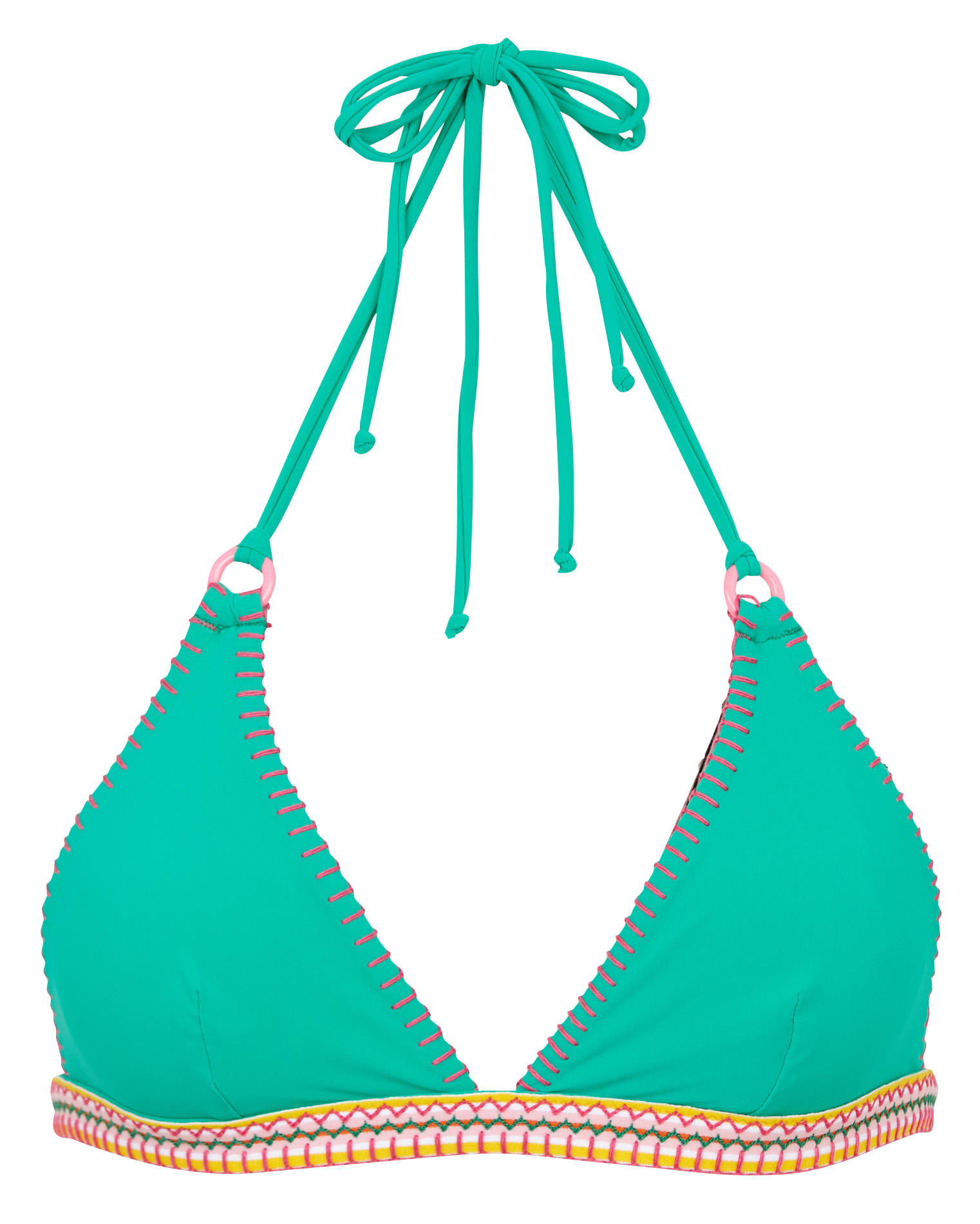 WAKO KALANY - Haut de maillot de bain forme triangle| Vert